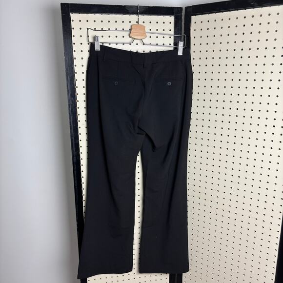 Express Editor Black Flare Leg Dress Pants Workwear Classic 2S - Picture 3 of 8